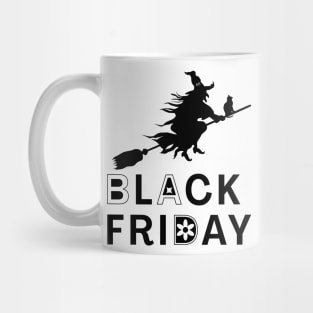 BLACK FRIDAY BLACK CAT Mug